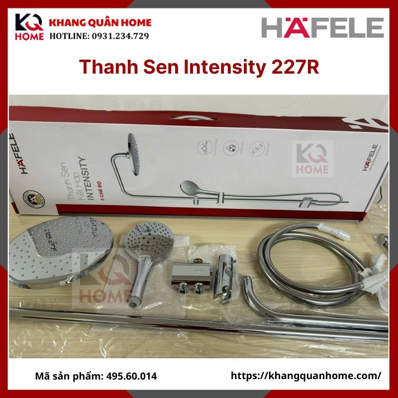 Thanh sen tắm nóng lạnh Hafele kết hợp Intensity 495.60.104 