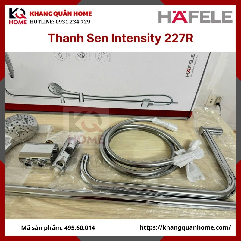 Thanh sen tắm Hafele kết hợp Intensity 495.60.104 