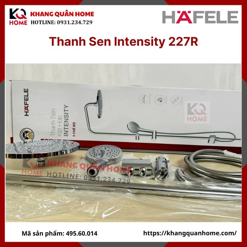 Thanh sen tắm Hafele kết hợp Intensity 495.60.104 