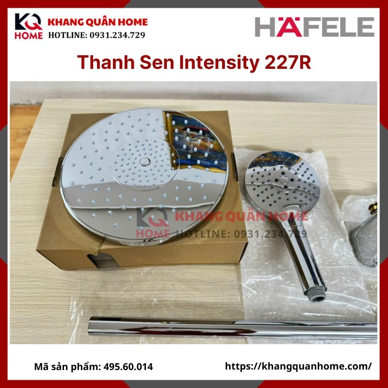 Thanh sen tắm Hafele kết hợp Intensity 495.60.104 
