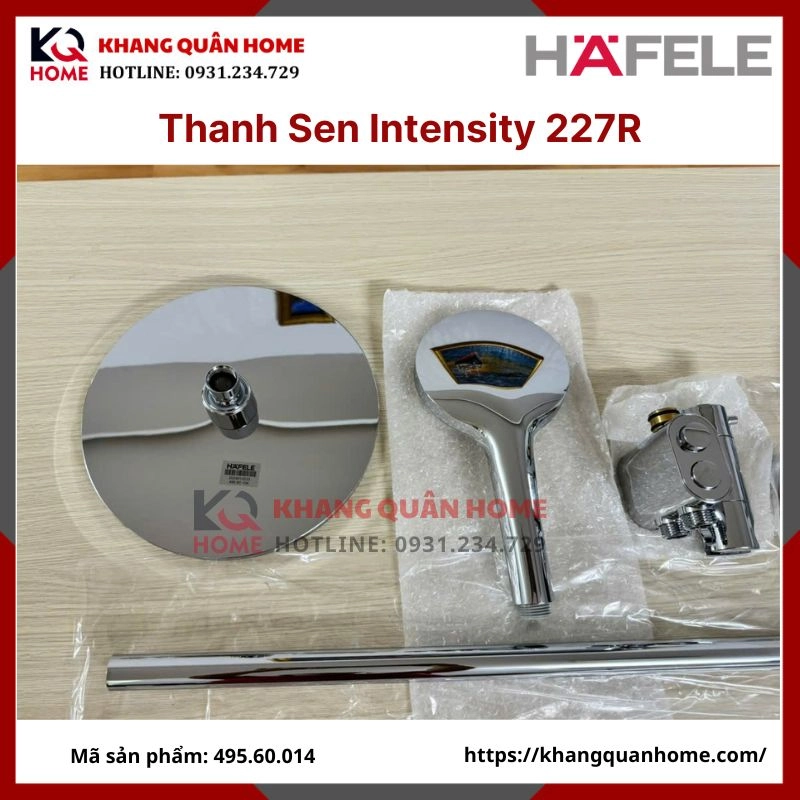 Thanh sen tắm Hafele kết hợp Intensity 495.60.104 