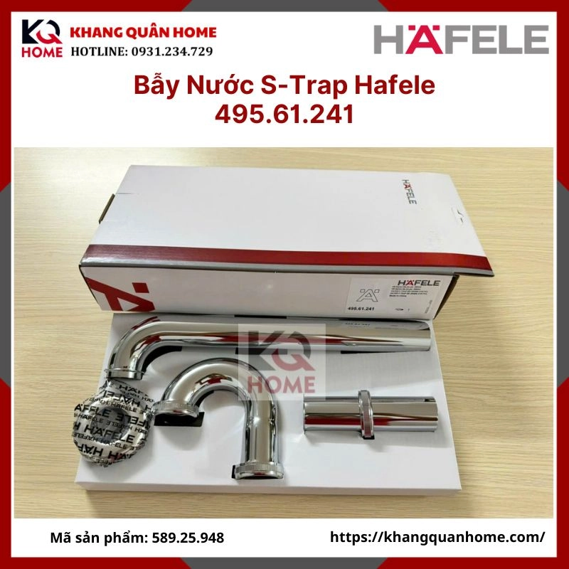 Ống xả thải P-Trap Hafele 495.61.241