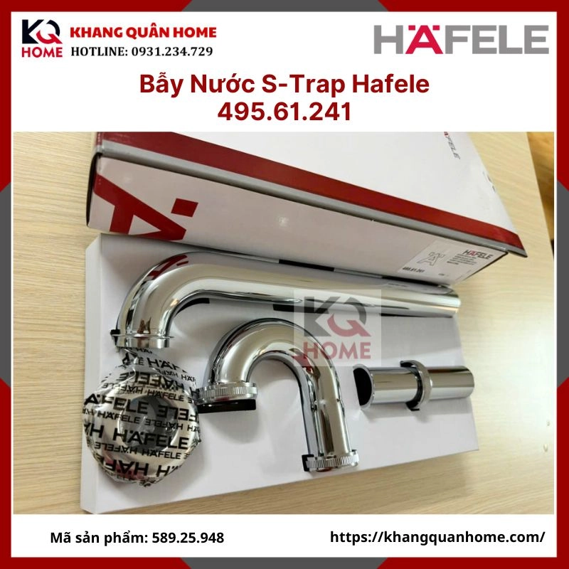 Ống xả thải S-Trap Hafele 495.61.241