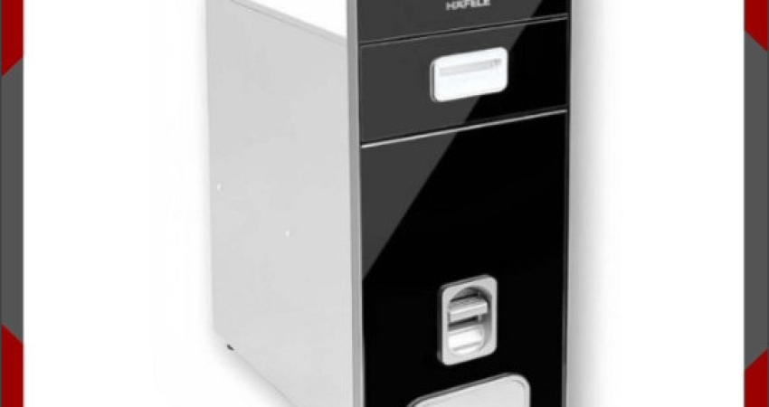  REVIEW Thùng Gạo Âm Tủ Mặt Gương Đen Hafele 549.32.991