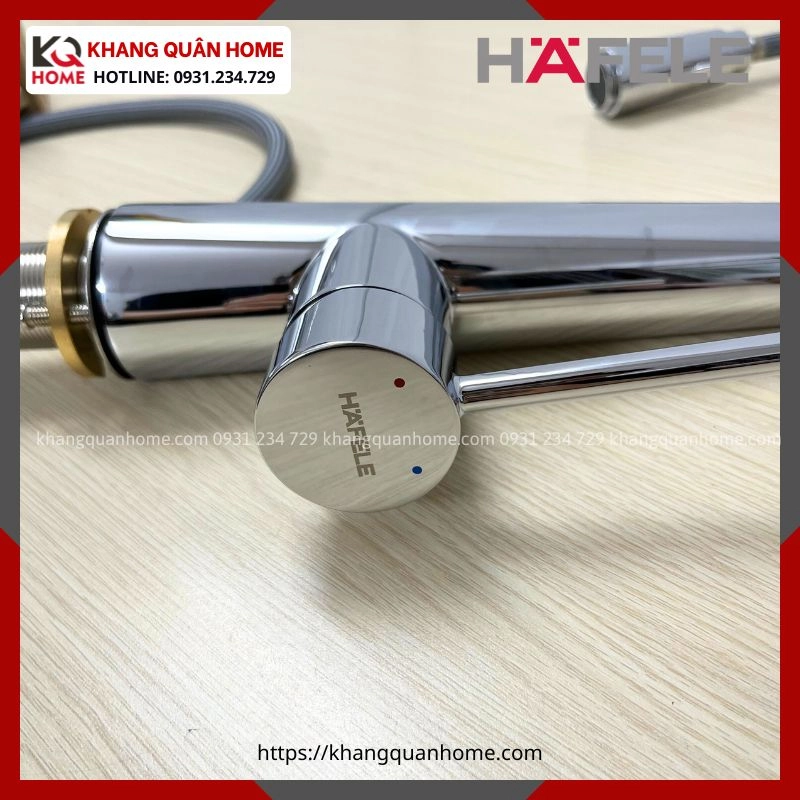 Hình thực tế vòi rửa bát Hafele HT21-CH1P245 577.55.220