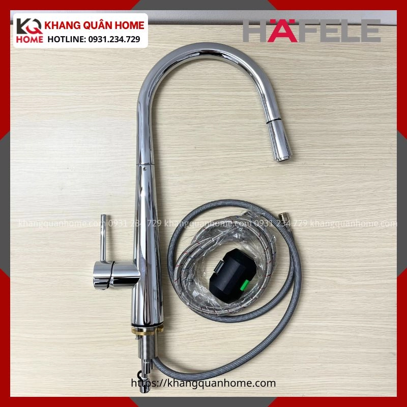 Hình thực tế vòi rửa bát Hafele HT21-CH1P245 577.55.220