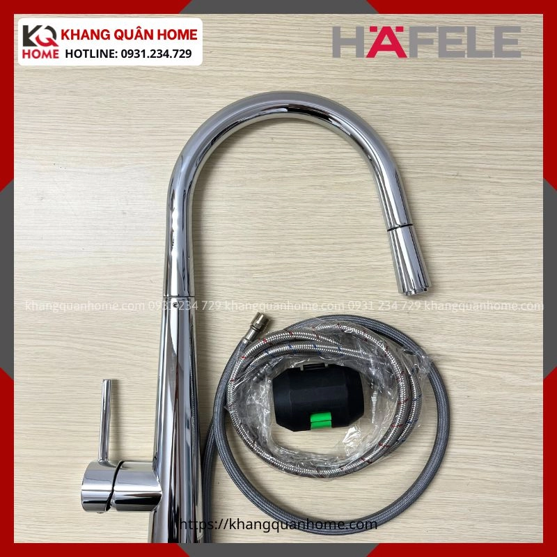 Hình thực tế vòi rửa bát Hafele HT21-CH1P245 577.55.220