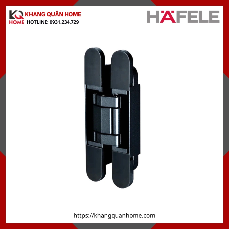 Bản Lề Âm 80Kg Màu Đen Hafele 927.03.023
