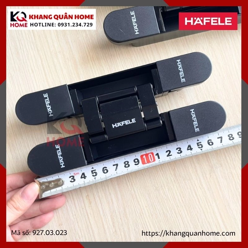 BẢN LỀ ÂM MÀU ĐEN 927.03.023 