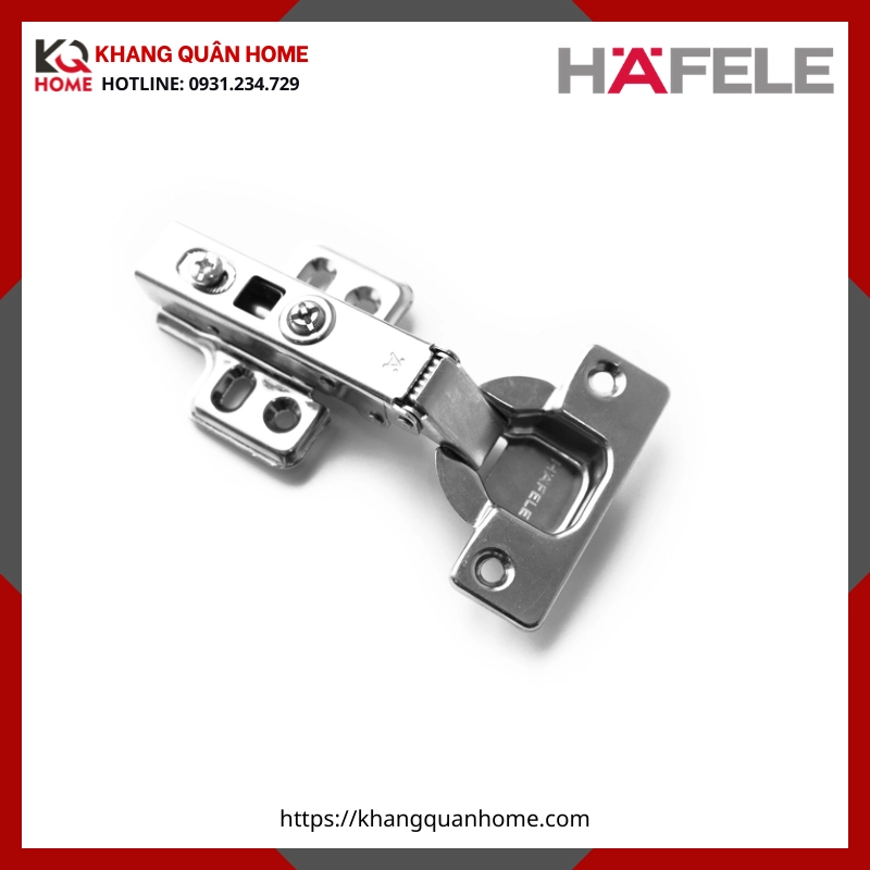 Bản lề Hafele inox 304 trùm ngoài 315.07.113