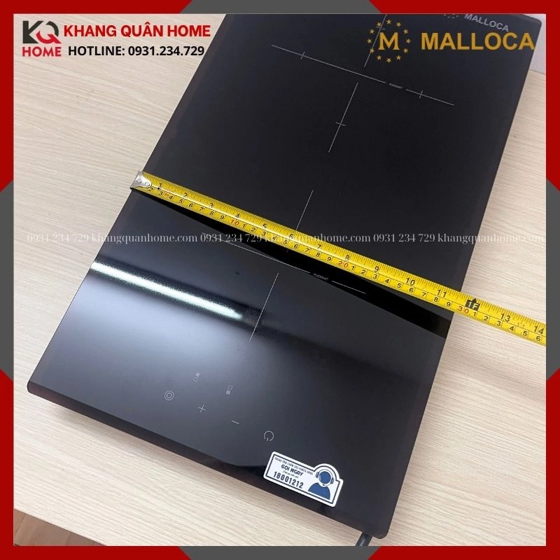 Hình Thực Tế Bếp Điện Domino Malloca MDR 302