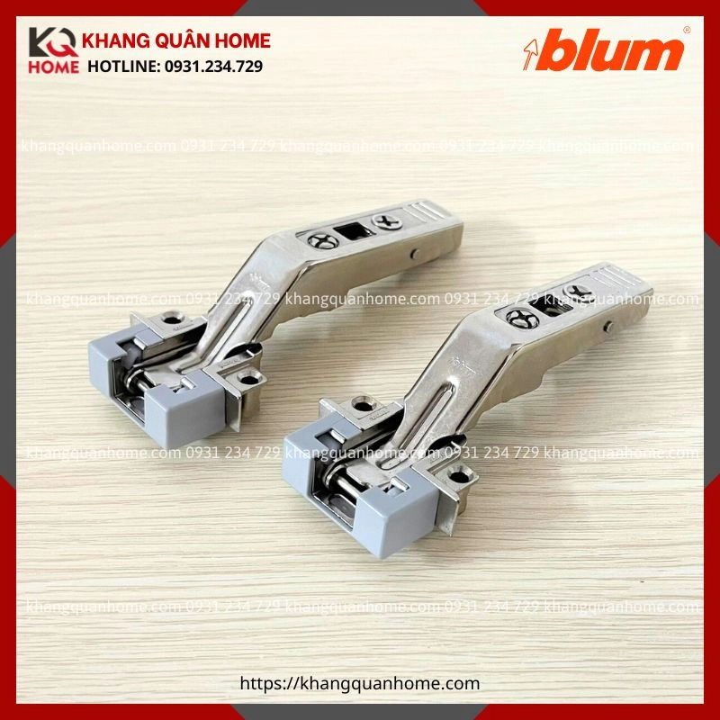 BỘ BẢN LỀ BLUM HF TOP CHO KHUNG NHÔM HẸP 19-21MM 78Z550AT11 8923153