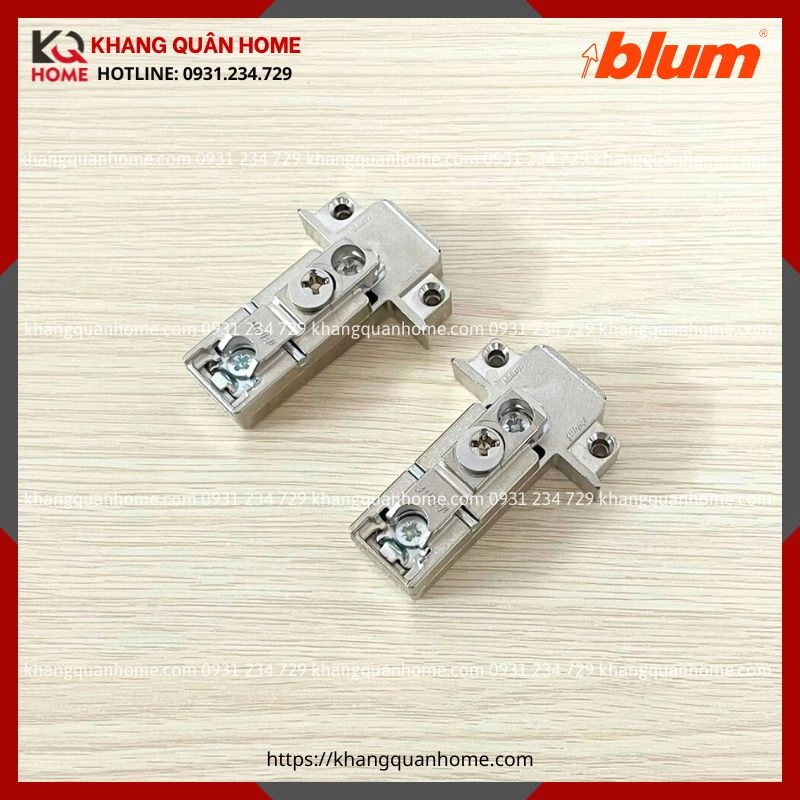 BỘ BẢN LỀ BLUM HF TOP CHO KHUNG NHÔM HẸP 19-21MM 78Z550AT11 8923153