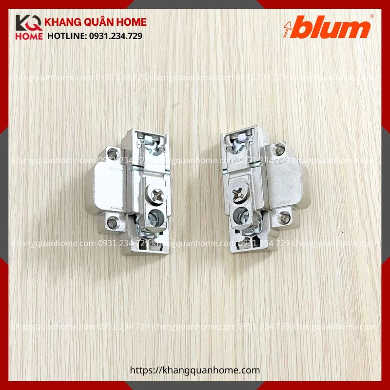 BỘ BẢN LỀ BLUM HF TOP CHO KHUNG NHÔM HẸP 19-21MM 78Z550AT11 8923153