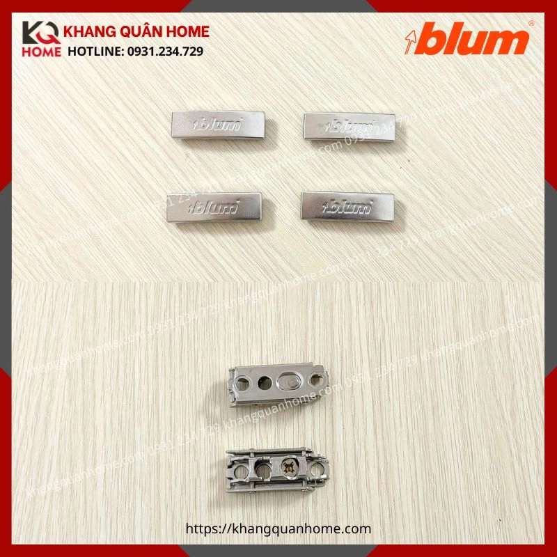 BỘ BẢN LỀ BLUM HF TOP CHO KHUNG NHÔM HẸP 19-21MM 78Z550AT11 8923153