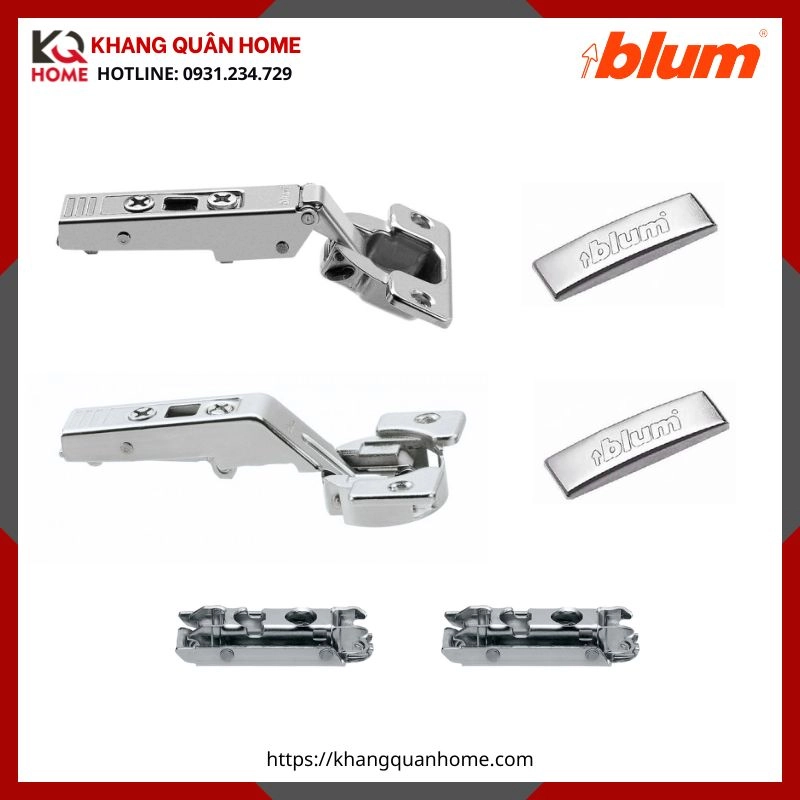 BỘ BẢN LỀ BLUM HF TOPCHO CÁNH RỘNG 1.200MM, NẶNG 12KG 78Z5500T32 7292028 _khangquanhome.com