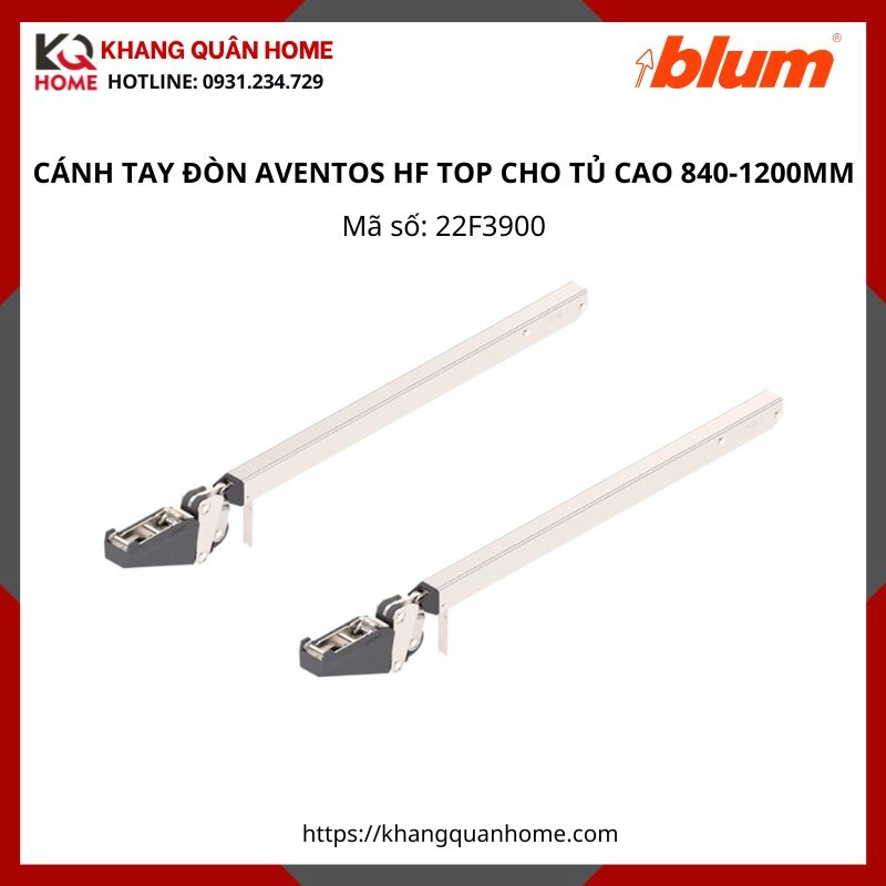BỘ CÁNH TAY ĐÒN AVENTOS HF TOP 22F3900