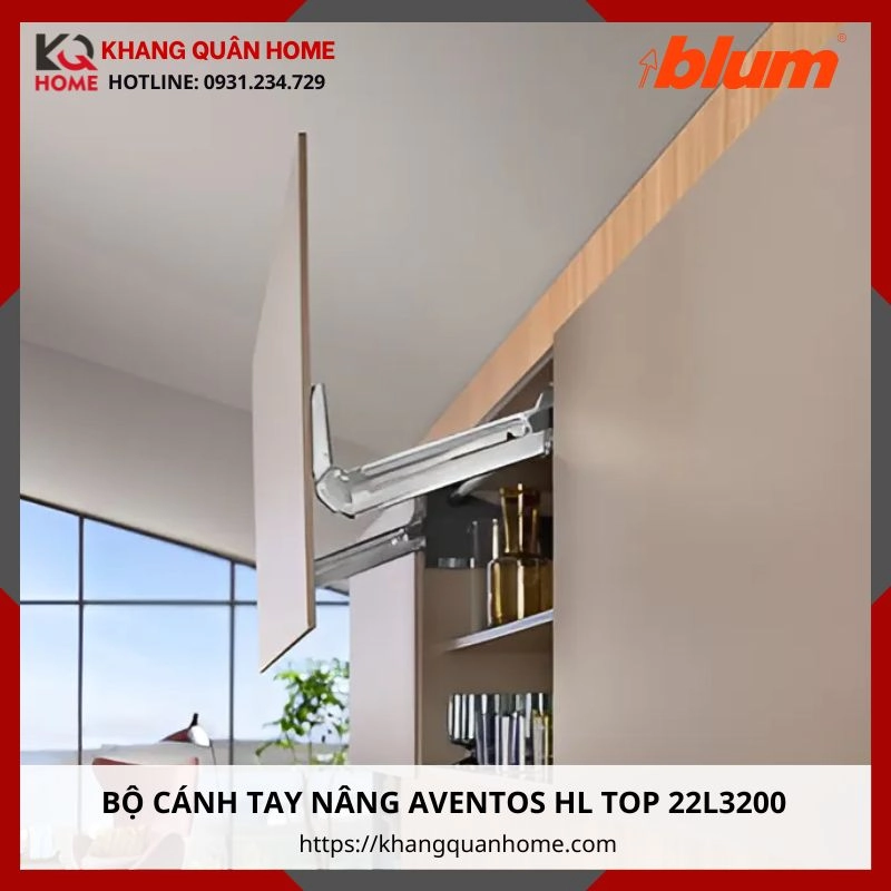 BỘ CÁNH TAY NÂNG AVENTOS HL TOP 22L3200