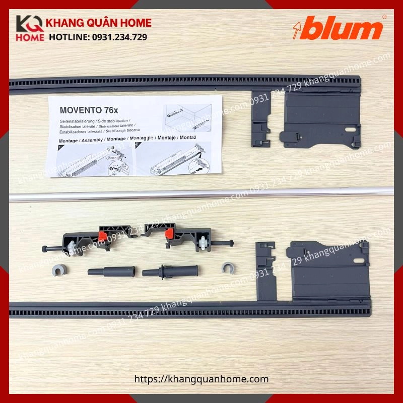BỘ CÂN BẰNG BLUM CHO RAY MOVENTO ZS7M600MU 6851015
