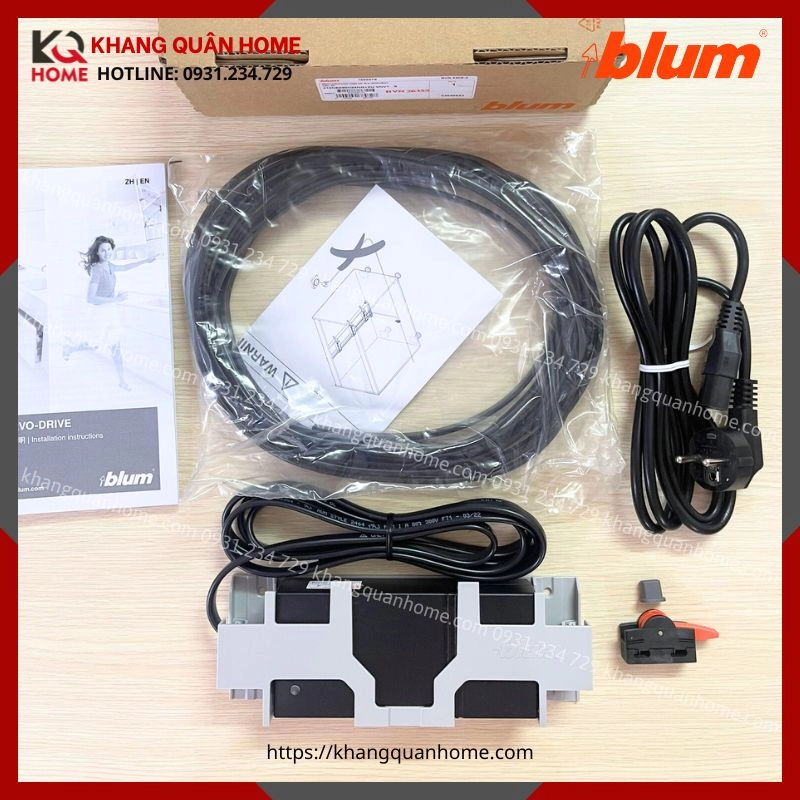 BỘ CHUYỂN ĐỔI ĐIỆN ÁP BLUM SERVO-DRIVE 24W BASIC SET 3649643