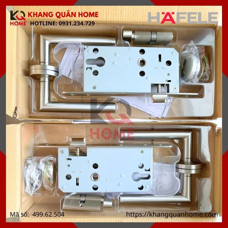 BỘ KHÓA CỬA HAFELE DIY 499.62.504