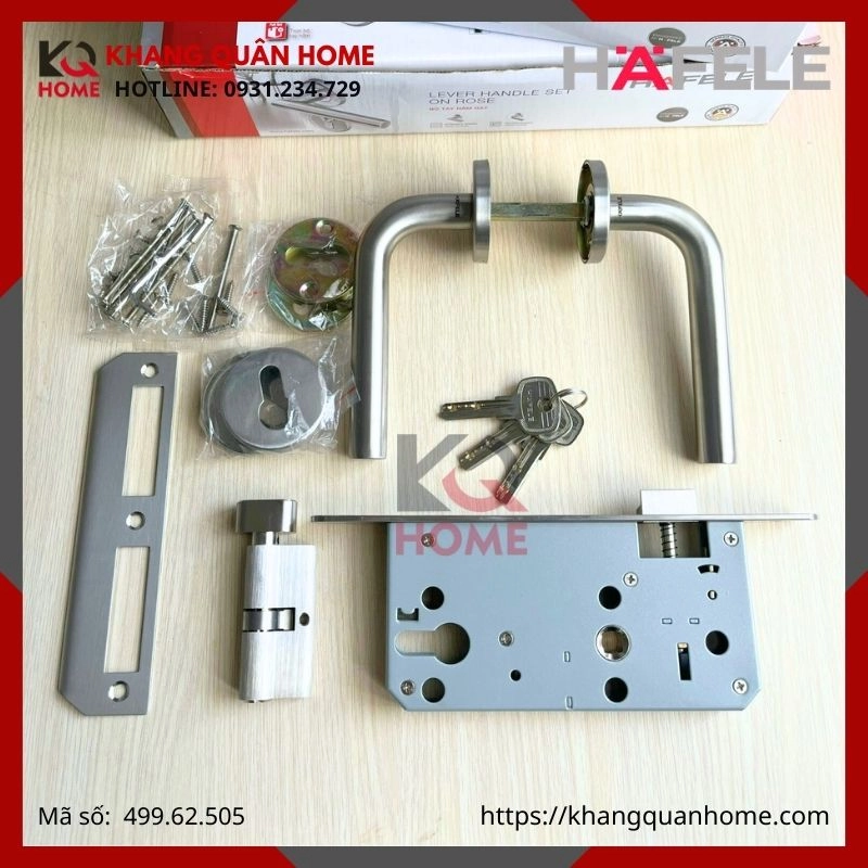 BỘ KHÓA CỬA HAFELE DIY 499.62.505
