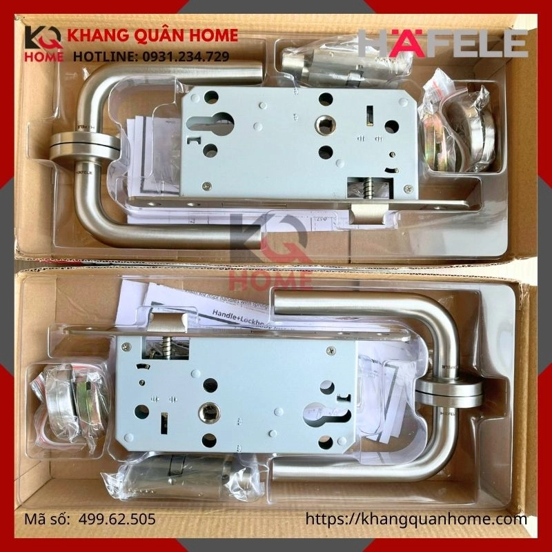 BỘ KHÓA CỬA HAFELE DIY 499.62.505
