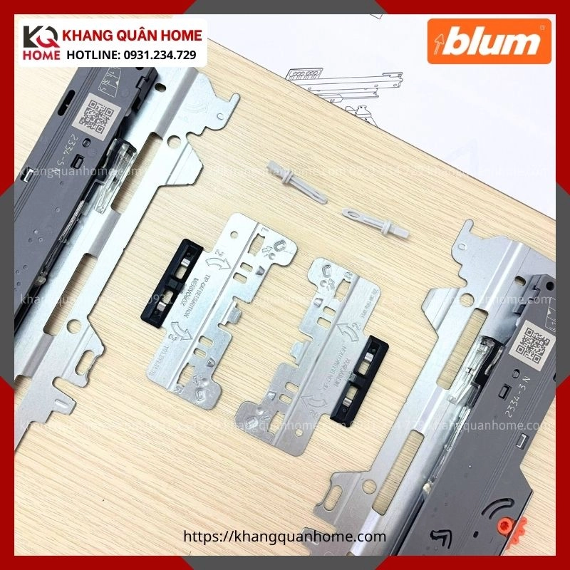 PHỤ KIỆN NHẤN MỞ ĐÓNG GIẢM CHẤN TIP-ON BLUMOTION CHO MERIVOBOX L3 15-40KG T60H4540 5586120