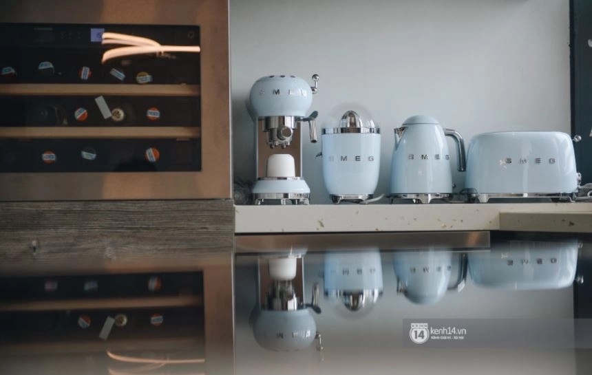Bộ sưu tập Smeg của Ca nương Kiều Anh (Nguồn: kenh14)
