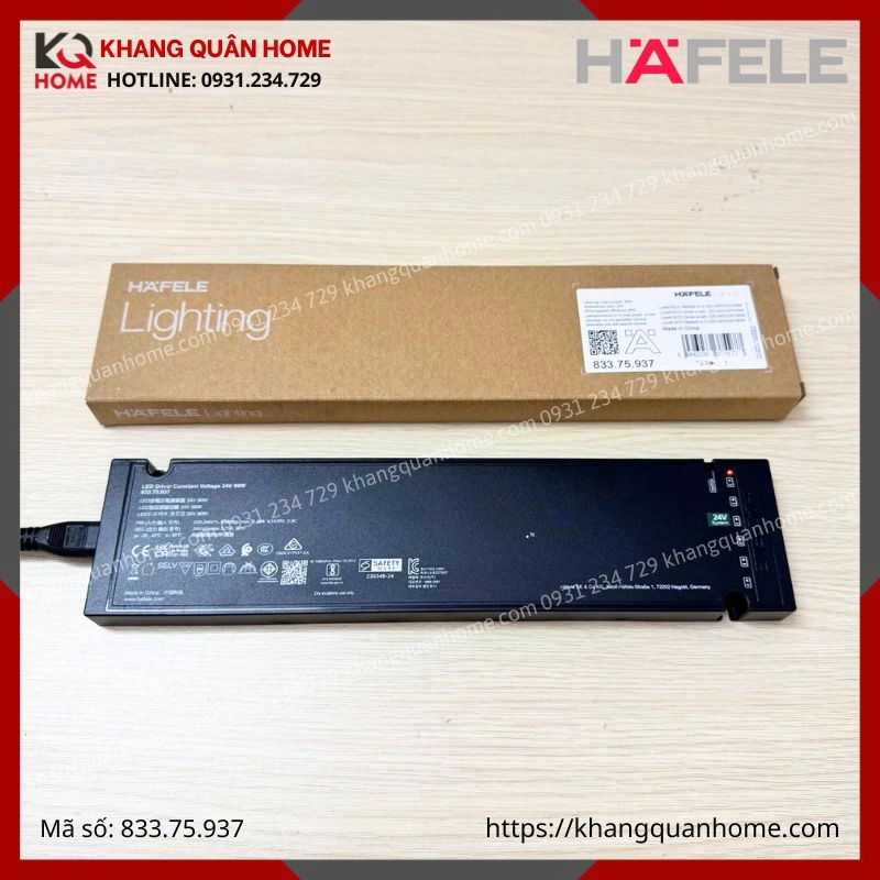 BIẾN ĐIỆN NGUỒN (ADAPTER) 24V-90W HAFELE LED LOOX5- 833.75.937