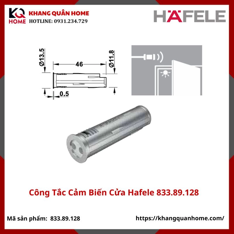 Công Tắc Cảm Biến Cửa Hafele 833.89.128