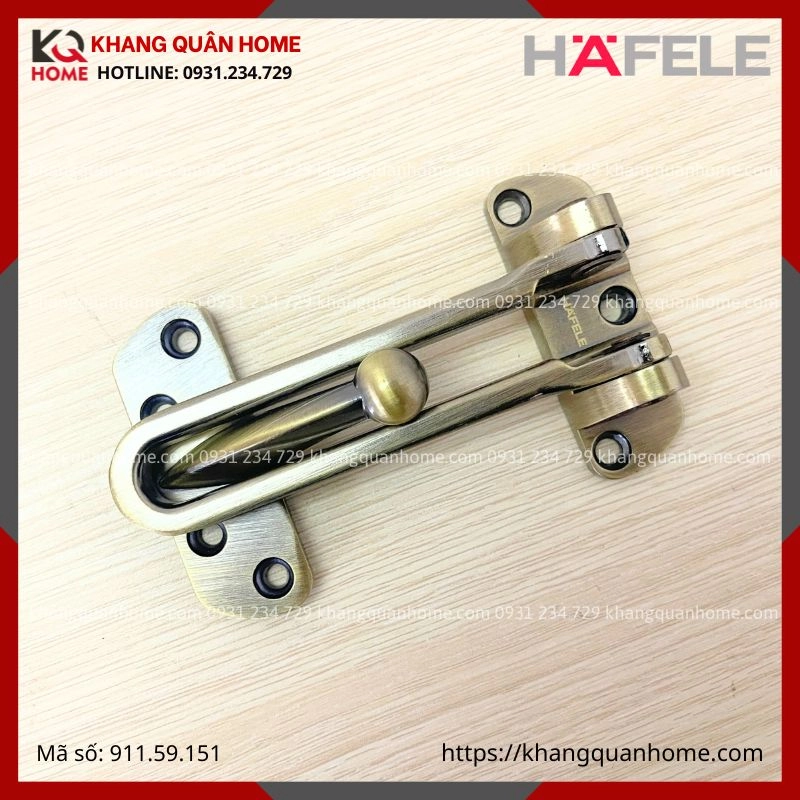 Chốt An Toàn Hafele màu đồng rêu 911.59.151_khangquanhome.com