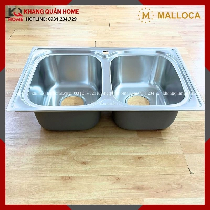 Hình Thực Tế Chậu rửa chén Malloca MS 1001 NEW