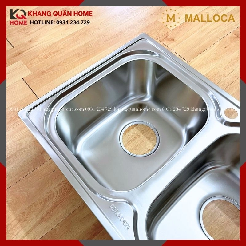Hình Thực Tế Chậu rửa chén Malloca MS 1001 NEW
