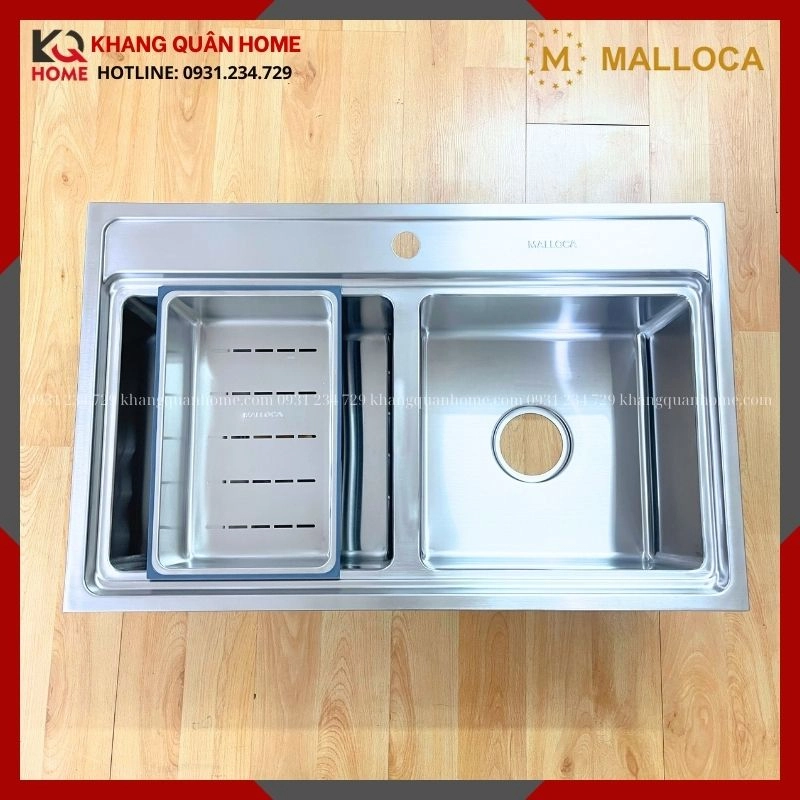 Hình Thực Tế Chậu rửa chén  Malloca MS 8812