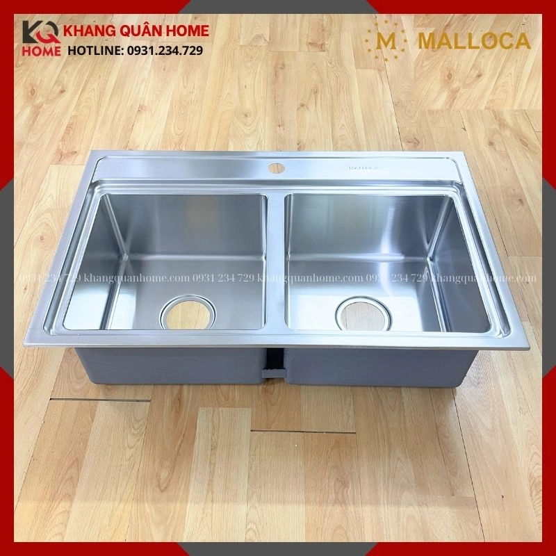 Hình Thực Tế Chậu rửa chén  Malloca MS 8812
