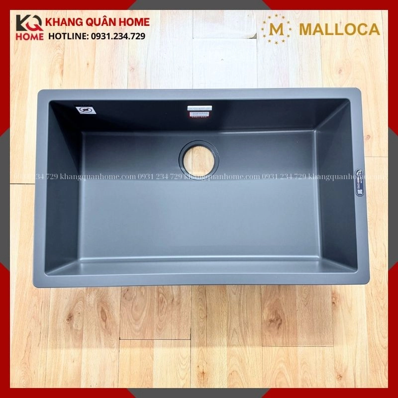 Hình Thực Tế Chậu đá Malloca ZEN K-13073