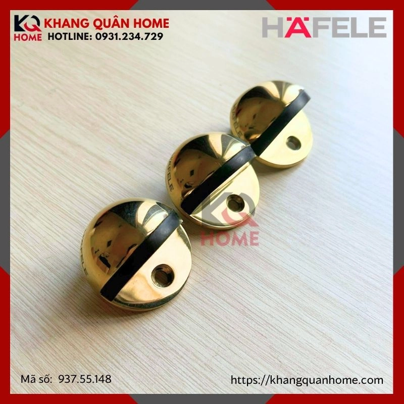 CHẶN CỬA BÁN NGUYỆT HAFELE MÀU VÀNG 937.55.148