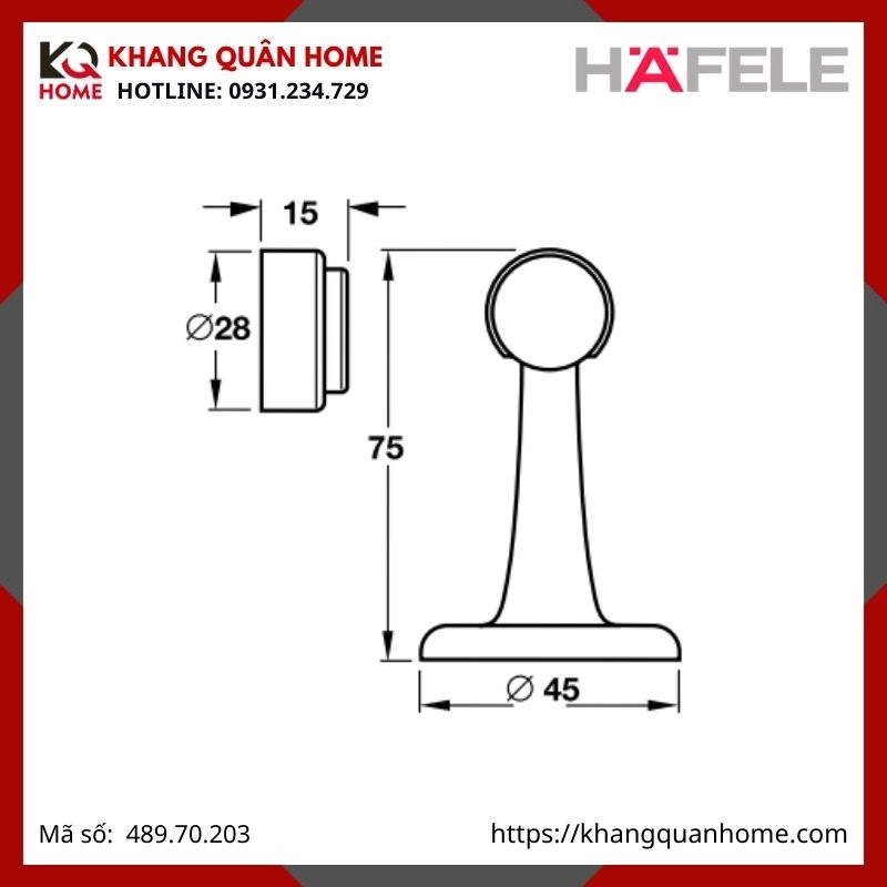CHẶN CỬA NAM CHÂM 489.70.203