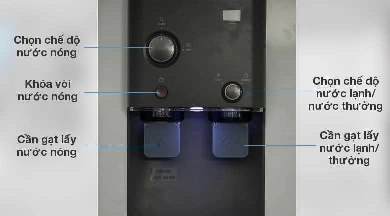 Máy lọc nước Coway CHP - 18AR (VILLAEM2) nóng lạnh