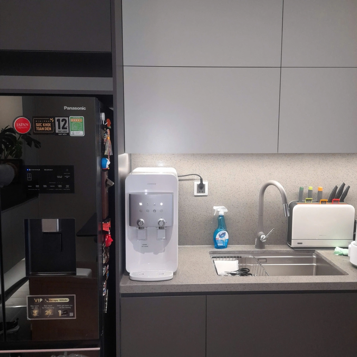 Hình Thực Tế Máy lọc nước Coway CHP - 264L (NEO PLUS) nóng lạnh