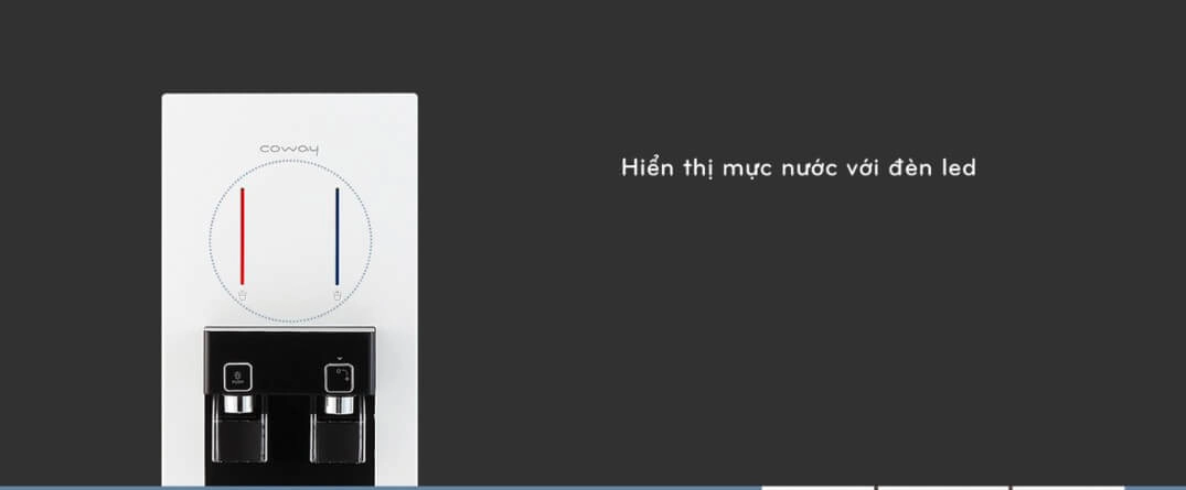 Máy lọc nước Cây tủ đứng Coway Harry CHP-590R -   nóng lạnh 