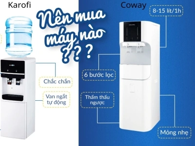 Coway và Karofi: So sánh chi tiết để chọn máy lọc nước tốt nhất