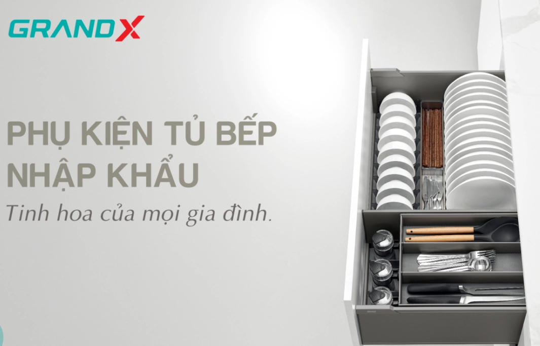 Phụ kiện tủ bếp Grandx