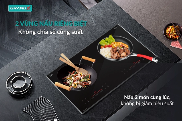 BẾP TỪ GRANDX GX IH668SE SERIAL 6 