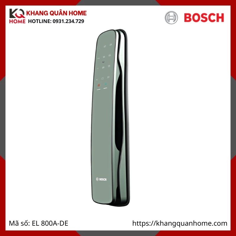 Khóa điện tử Bosch EL 800A-DE Màu Xám