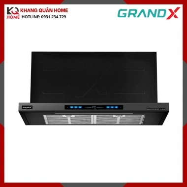 Máy hút mùi âm tủ màu đen 80cm GrandX GX H80F85B