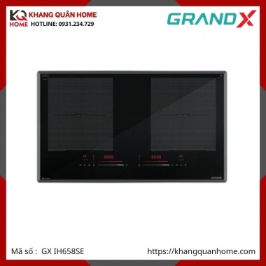 Bếp từ 2 vùng nấu GrandX GX IH658SE Serial 6