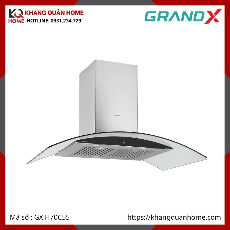 MÁY HÚT MÙI GRANDX 700MM GX H70C55