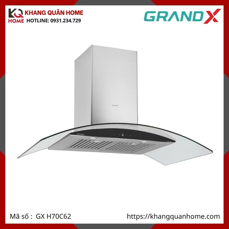 MÁY HÚT MÙI GRANDX 700MM GX H70C62